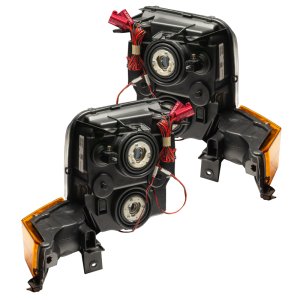 Jeep Commander Headlight Assemblies - ORACLE Lighting - ColorSHIFT w/ Simple Controller - `06-`10 Jeep Commander Headlight Assemblies - ORACLE Lighting - ColorSHIFT w/ Simple Controller - `06-`10